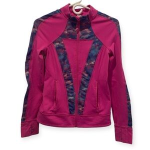 Ivivva girls, size 14, zip up jacket/sweater, pink